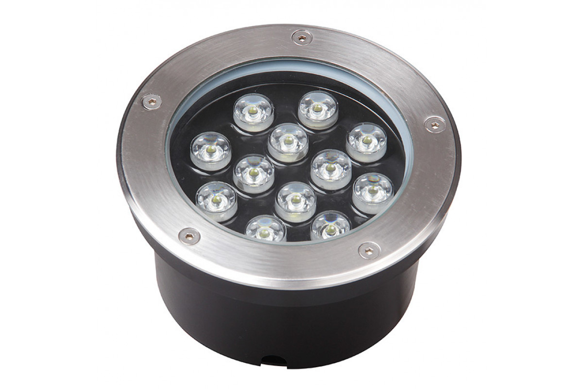 Светильник встраиваемый LORA GROUND RGB D150 18W 24V IP65 10,25,45,60,90°
